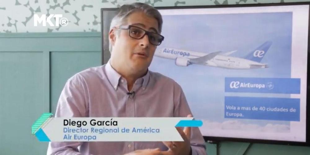 Diego Garc&iacute;a, Air Europa: &ldquo;El deporte forma parte de nuestro ADN&quot;