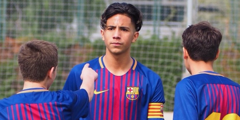 El juvenil del FC Barcelona que sue&ntilde;a con jugar para la Selecci&oacute;n de Ecuador