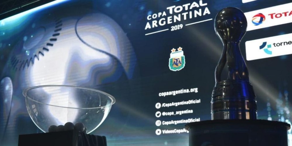 Se programaron los cruces de 32avos de Final de la Copa TOTAL Argentina 2018