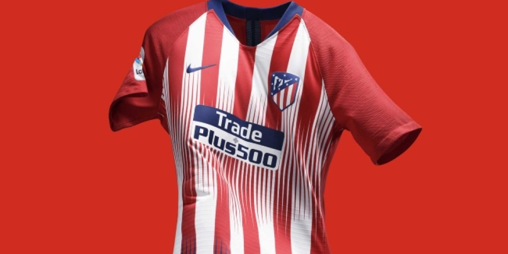 Atl&eacute;tico de Madrid present&oacute; su nueva camiseta en uno de los modelos m&aacute;s vistosos de la temporada