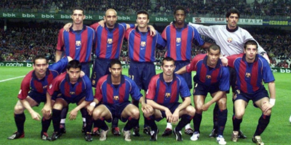 El FC Barcelona no formaba sin canteranos desde el 2002