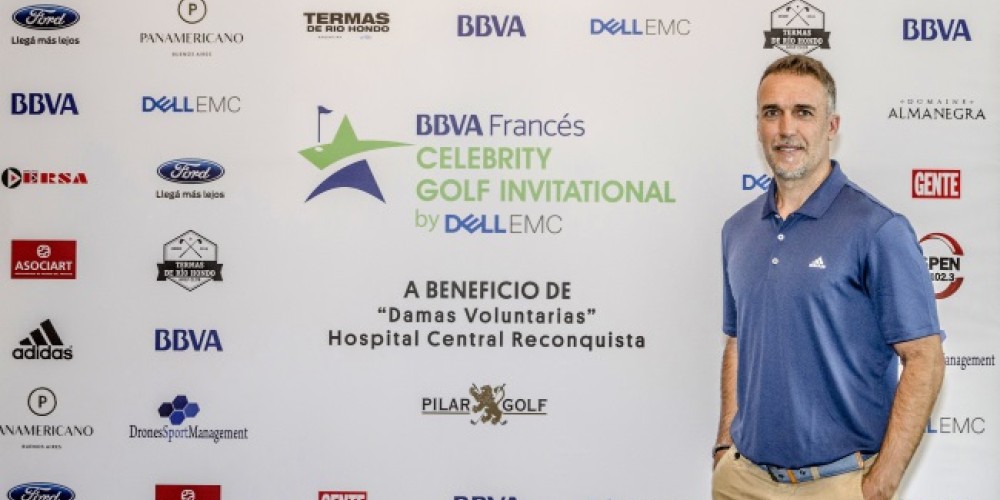 Batistuta, anfitri&oacute;n del BBVA Celebrity Golf Invitational by DELL EMC