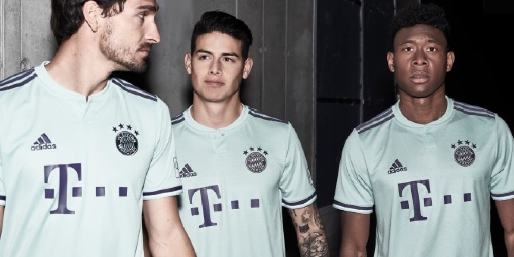 adidas Football revela la nueva camiseta de visitante del FC Bayern Munich para la temporada 2018/19