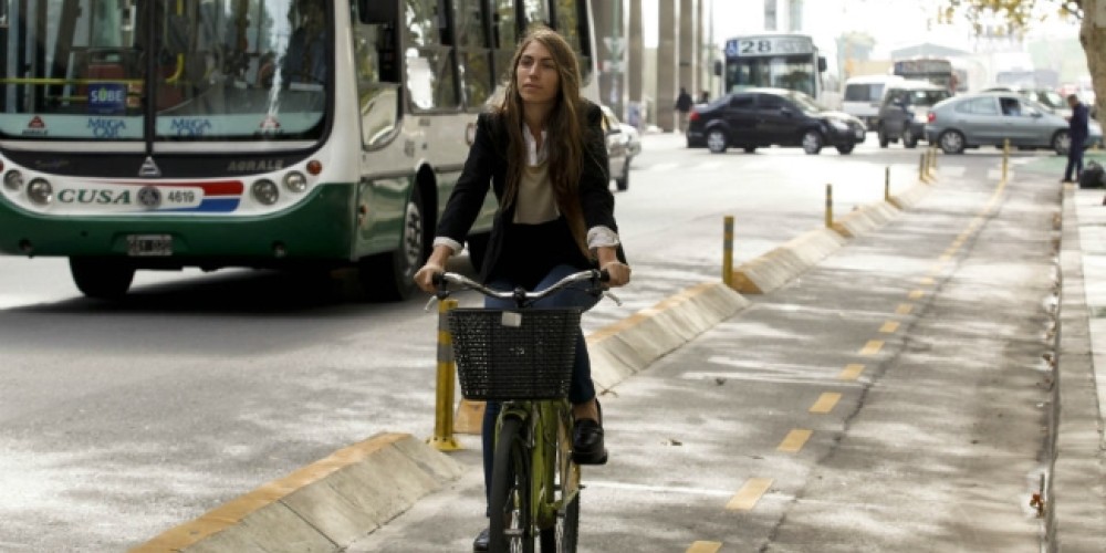 La bicicleta crece como transporte en la argentina