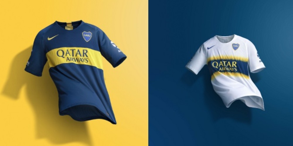 Boca presenta sus nuevas camisetas de cara al bicampeonato en la Superliga Argentina