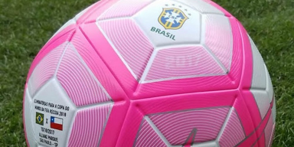 El curioso motivo por el cual Brasil - Chile se jugar&aacute; con una pelota rosa