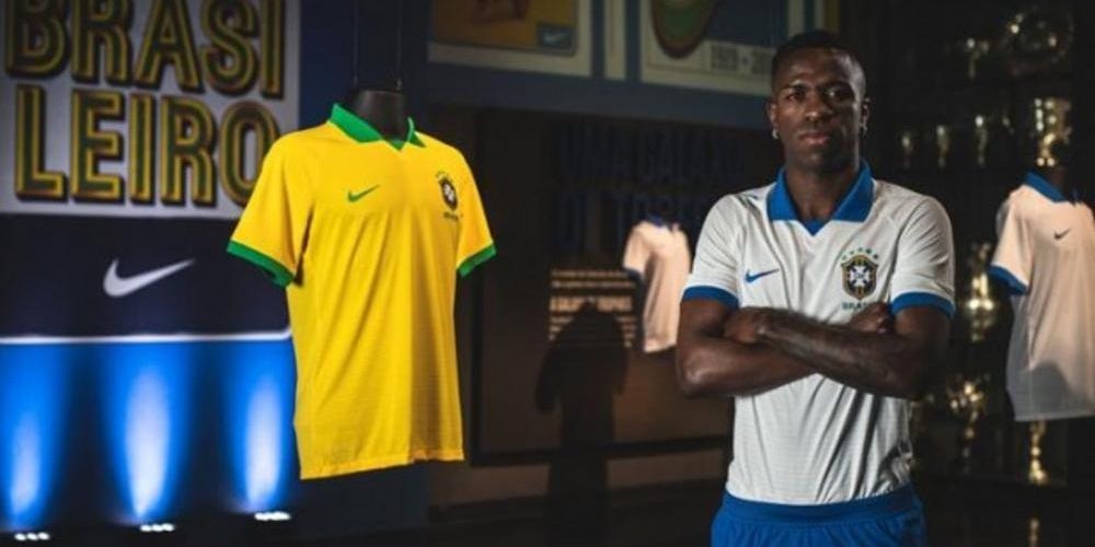 La nueva camiseta de Brasil en homenaje a los 100 a&ntilde;os de su primera Copa Am&eacute;rica