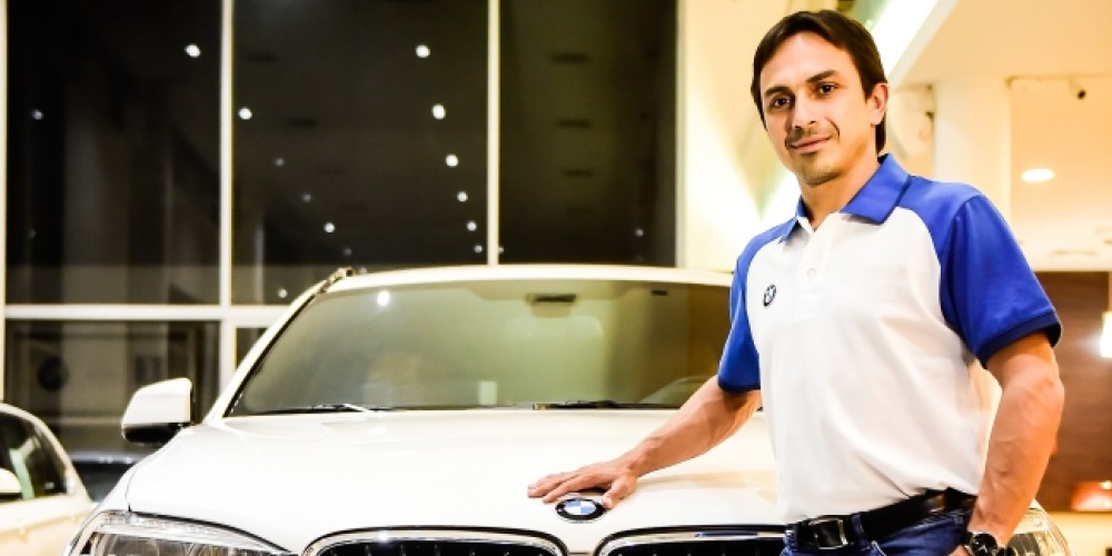 Andar Motors elige a Chavo Salvatierra como Imagen BMW Bolivia
