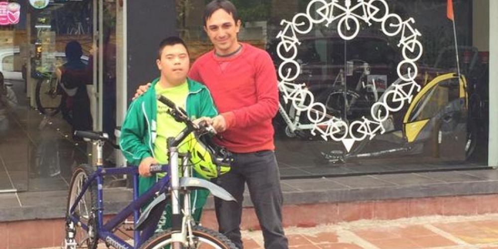 Chavo Salvatierra, junto a Special Olympics Bolivia