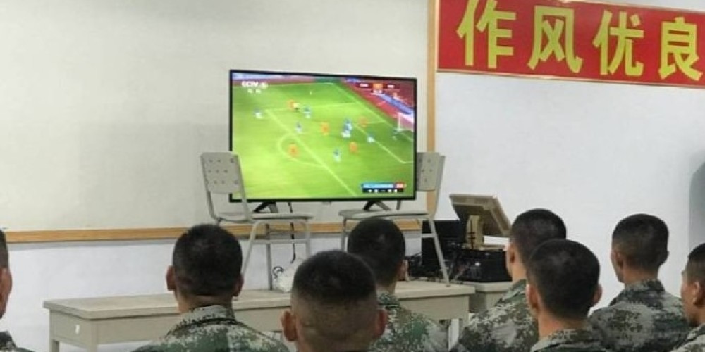 China forma a sus futbolistas juveniles con educaci&oacute;n militar