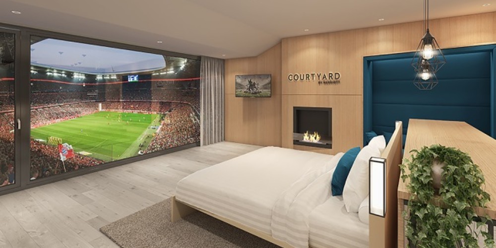 El Bayern de M&uacute;nich cierra un acuerdo con la cadena de hoteles Marriott para crear suites con vista al estadio
