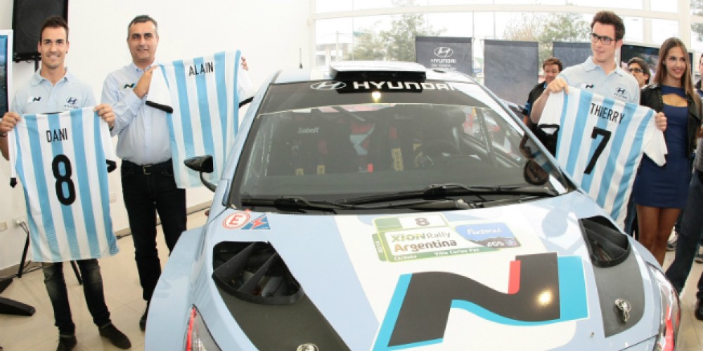 El Hyundai Shell World Rally Team se prepara para el Rally de Argentina