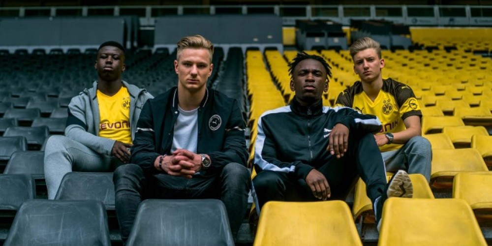 Borussia Dortmund revel&oacute; su nueva camiseta para el 2018