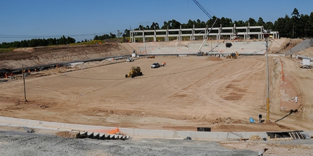 Se cumplen 10 meses de obras del nuevo estadio de Pe&ntilde;arol