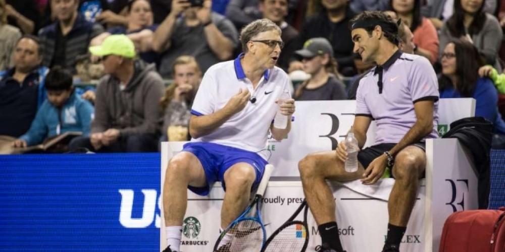 Roger Federer jugar&aacute; con Bill Gates un partido a beneficio del continente africano