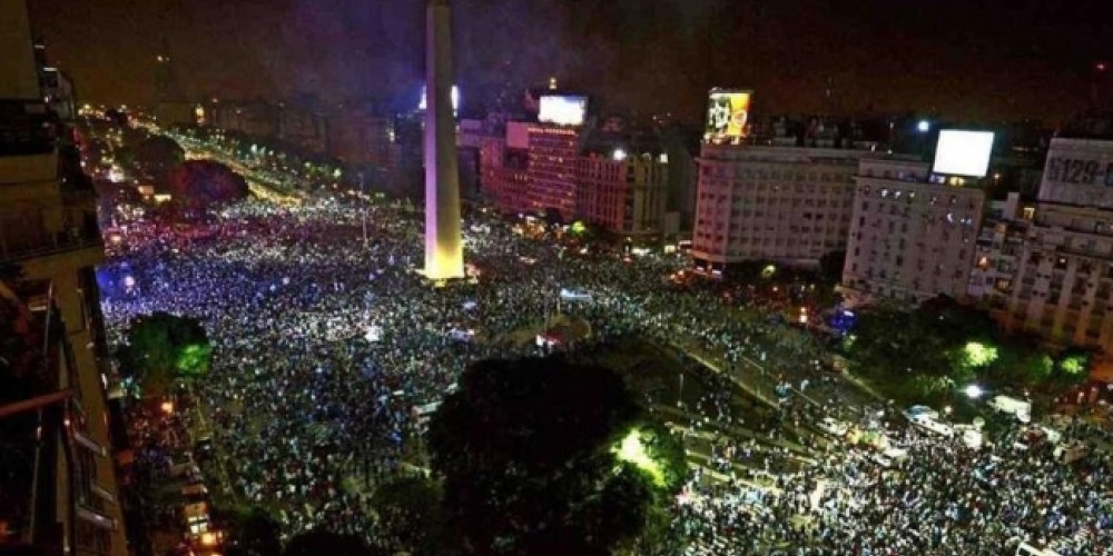 El Gobierno de Buenos Aires confirm&oacute; los festejos en el Obelisco bajo un fuerte operativo de seguridad