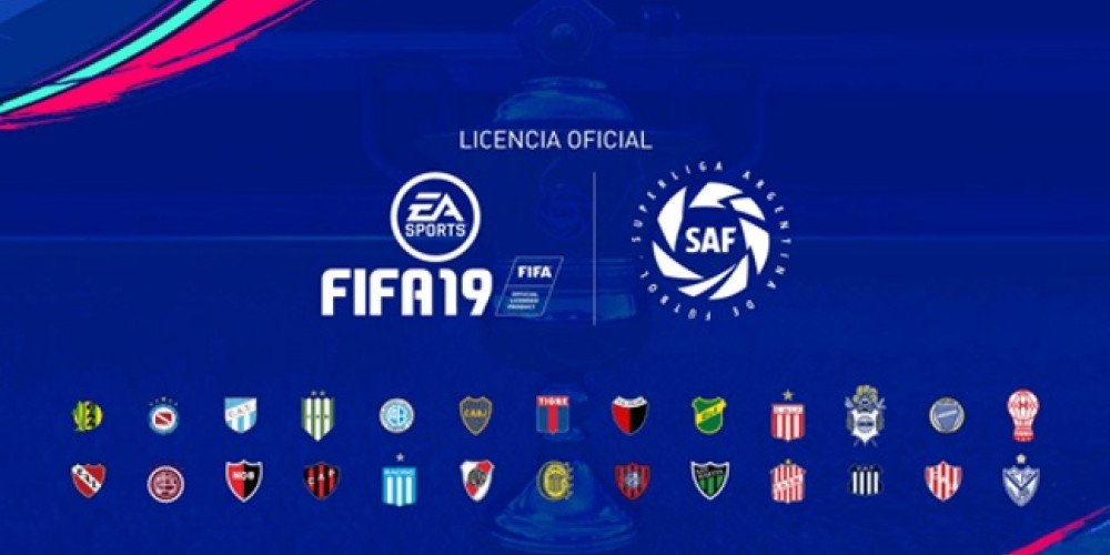 La Superliga Argentina estar&aacute; tambi&eacute;n en el FIFA 19