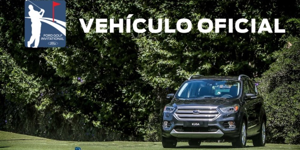 El Kuga es el veh&iacute;culo oficial del Ford Golf Invitational 2018