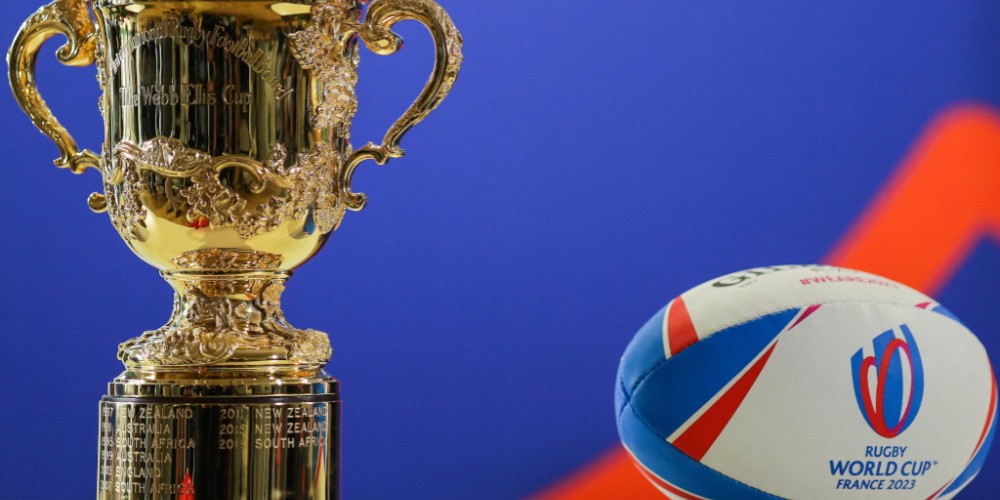 Francia present&oacute; el logo para la Copa del Mundo de Rugby de 2023