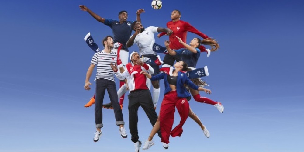 Francia present&oacute; sus camisetas oficiales para la Copa Mundial de Rusia 2018