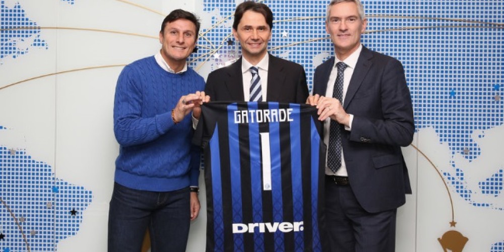 El Inter suma a Gatorade como nuevo sponsor del equipo por dos temporadas