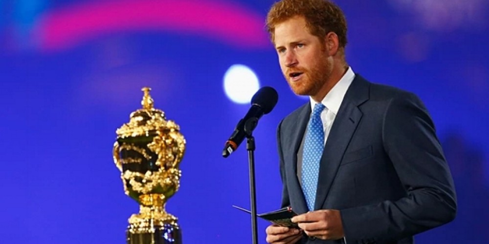 El Pr&iacute;ncipe Harry entregar&aacute; el trofeo al campe&oacute;n del mundo de rugby