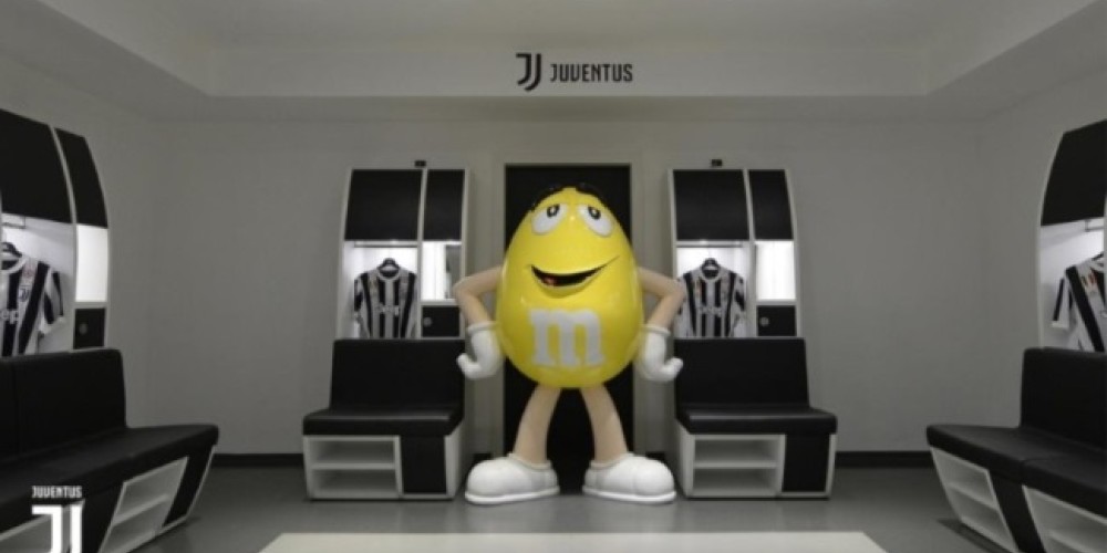 La Juventus cerr&oacute; con M&amp;M&rsquo;s un emblem&aacute;tico acuerdo comercial para la temporada
