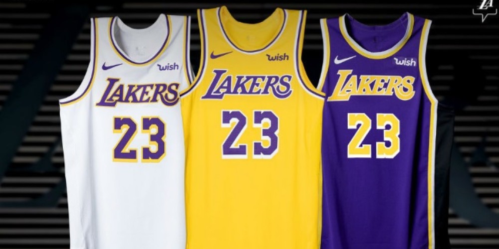 Los Lakers presentaron su nueva indumentaria con un toque retro tras la incorporaci&oacute;n de LeBron James al equipo