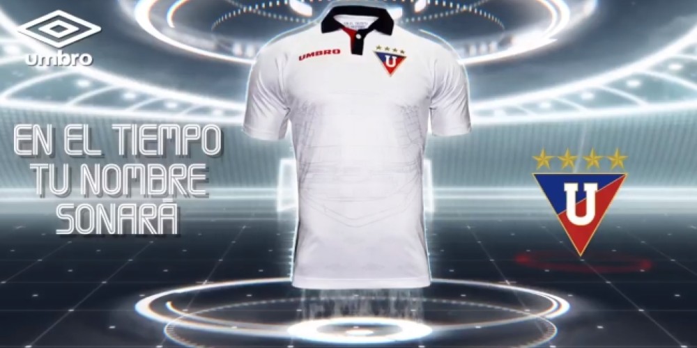 Liga de Quito present&oacute; una innovadora camiseta especial por el aniversario de su estadio