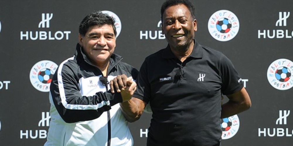 Maradona y Pel&eacute; ser&aacute;n homenajeados en el sorteo de la Copa Libertadores y Sudamericana 2018