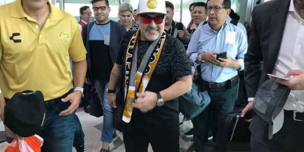&iquest;Cu&aacute;nto cobra Maradona en los Dorados de Sinaloa?