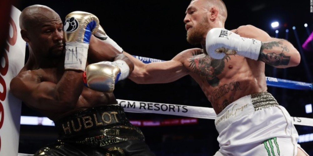 McGregor invita a un boxeador a enfrentarlo en un oct&aacute;gono de la UFC