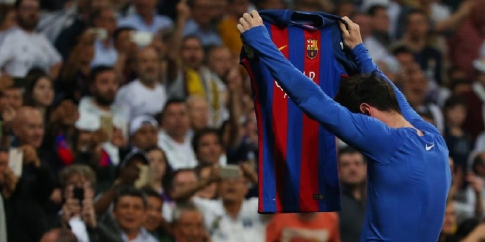 Messi ofrece la posibilidad de intercambiar su camiseta del derby con un hincha