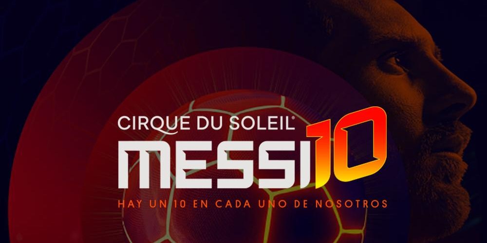 El primer adelanto del proceso creativo de Messi10 by Cirque Du Soleil