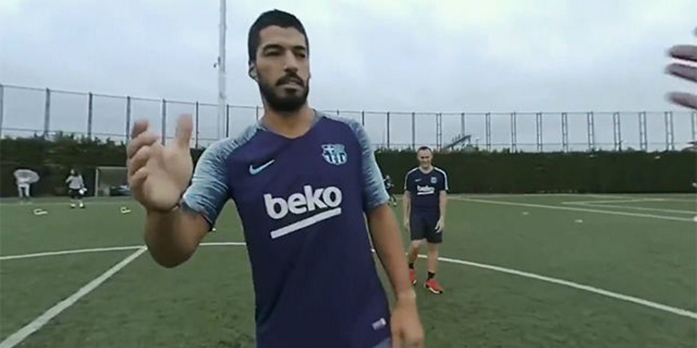 Gatorade le pone una c&aacute;mara a Messi y filma un entrenamiento desde adentro