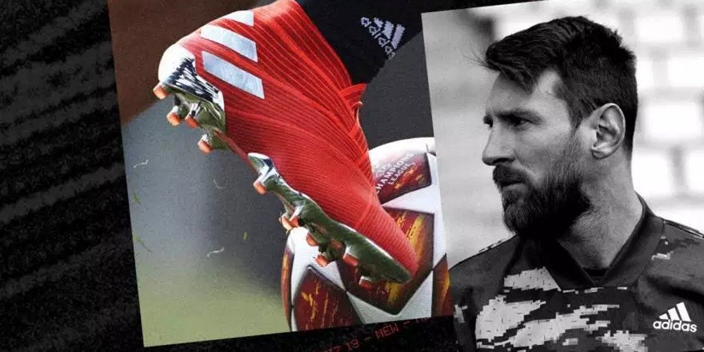 adidas present&oacute; un renovado modelo de botines Nemeziz para Lionel Messi
