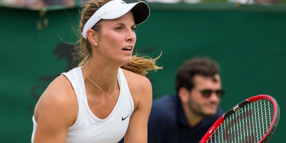 Mandy Minella, la tenista que debut&oacute; en Wimbledon con cuatro meses de embarazo