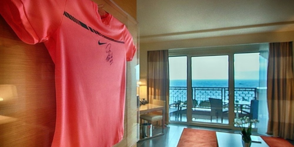 Rafael Nadal ya cuenta con su propia suite personalizada en Montecarlo