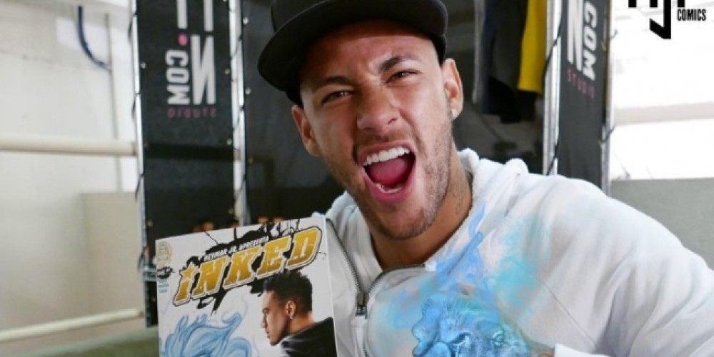 Neymar Jr. lanz&oacute; su l&iacute;nea personalizada de c&oacute;mics