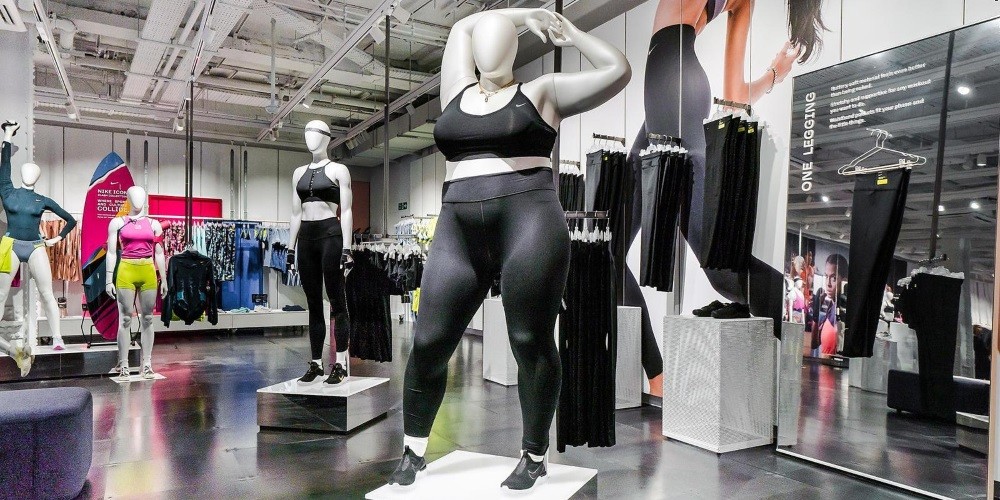Nike revoluciona el mercado con maniqu&iacute;es &lsquo;rellenitos&rsquo;