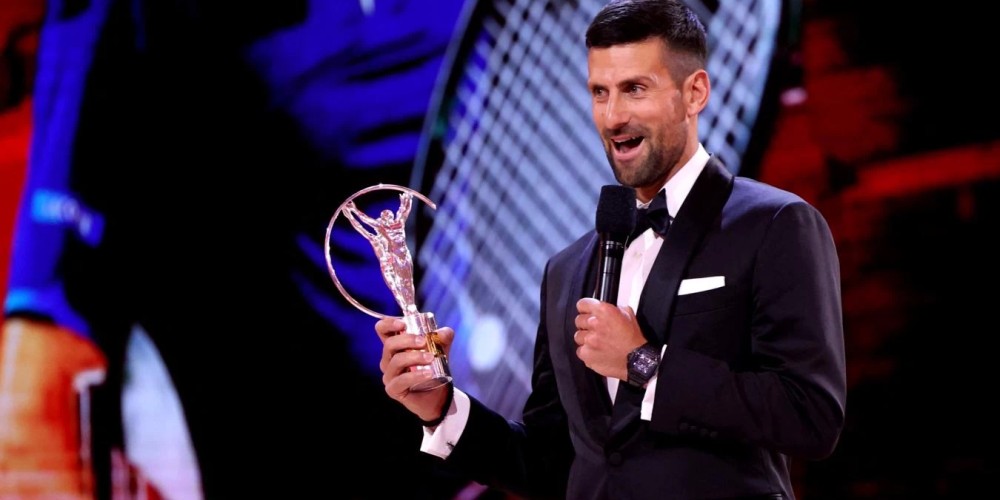 Novak Djokovic le gan&oacute; a Messi y se qued&oacute; con el Premio Laureus