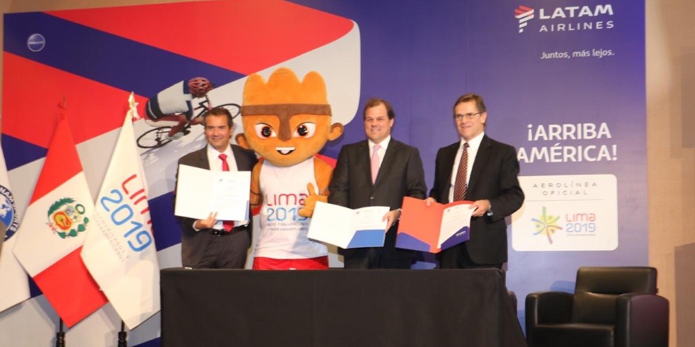 Los Juegos Panamericanos de Lima 2019 presentaron a su aerol&iacute;nea oficial