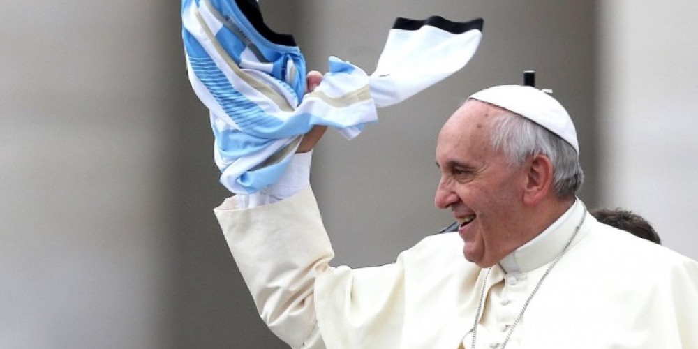 El Papa Francisco no duda al elegir qui&eacute;n es el mejor jugador de la historia