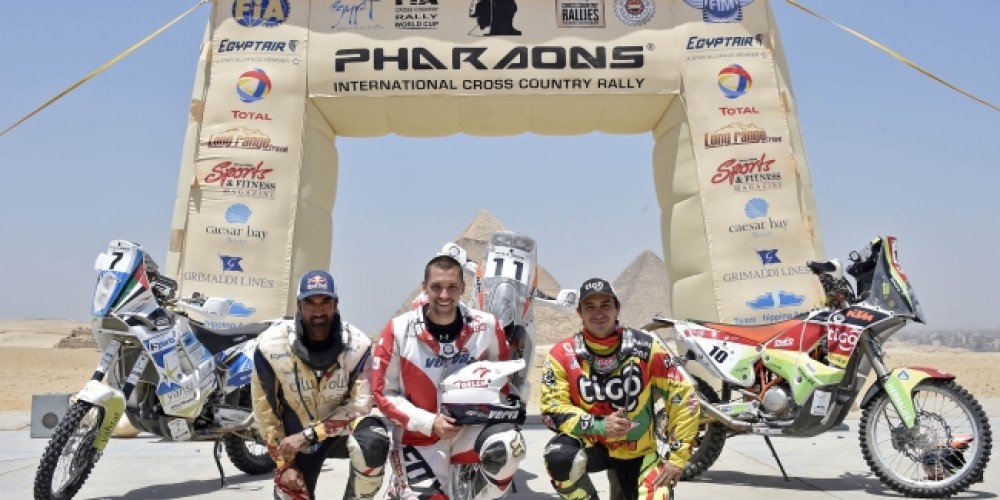 Chavo Salvatierra lleva a Bolivia al podio del Rally de los Faraones por segundo a&ntilde;o consecutivo