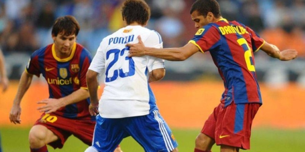 El d&iacute;a que Messi se pele&oacute; con Leo Ponzio dentro del campo de juego