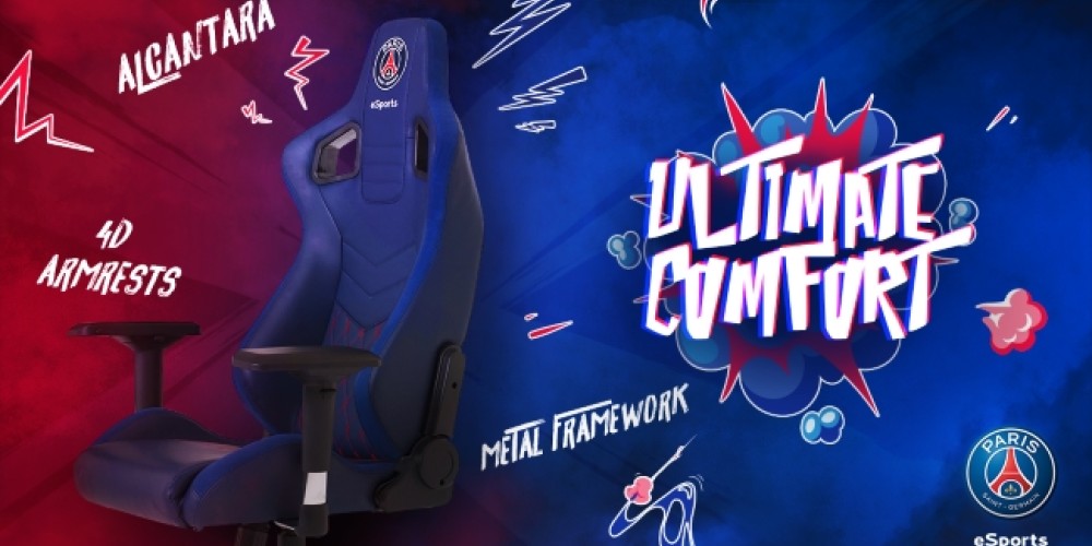 El PSG present&oacute; su silla oficial de eSports
