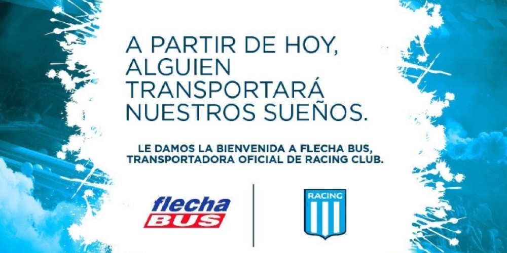Previo a la Libertadores, Racing confirm&oacute; a un nuevo sponsor