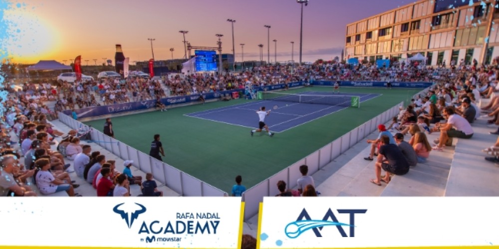  La AAT y la Rafa Nadal Academy by Movistar alcanzan un acuerdo de colaboraci&oacute;n