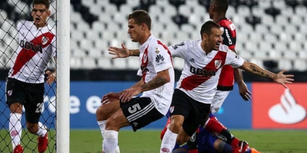 River se convierte en el quinto equipo que remonta 3 goles en una serie de Libertadores 