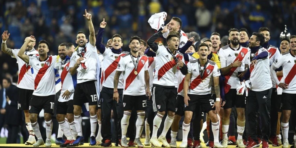 River fue elegido como el cuarto mejor club del mundo tras ganar la Libertadores